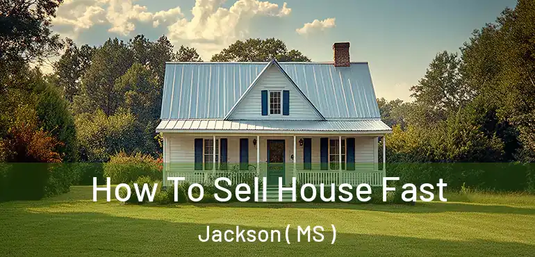  How To Sell House Fast Jackson ( MS )