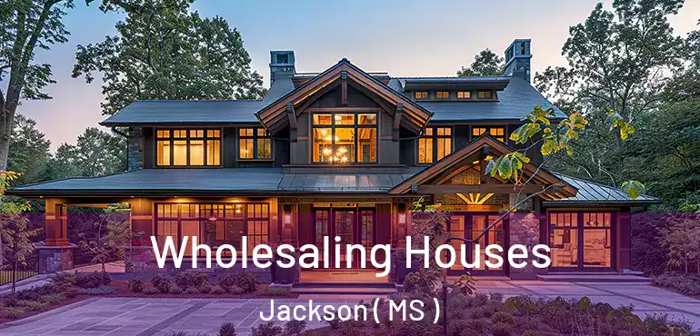  Wholesaling Houses Jackson ( MS )